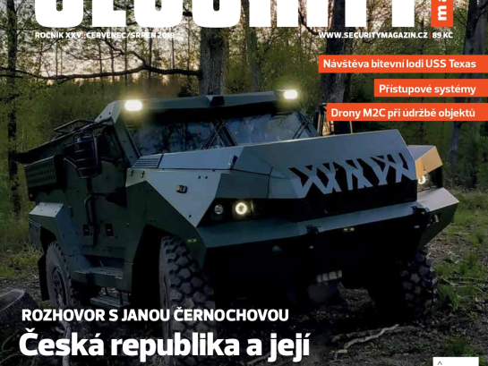 Adam Security magazín obálka