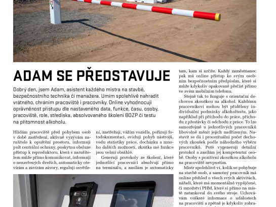 Adam Stavitel article