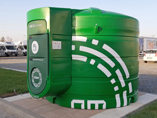 Petrol station