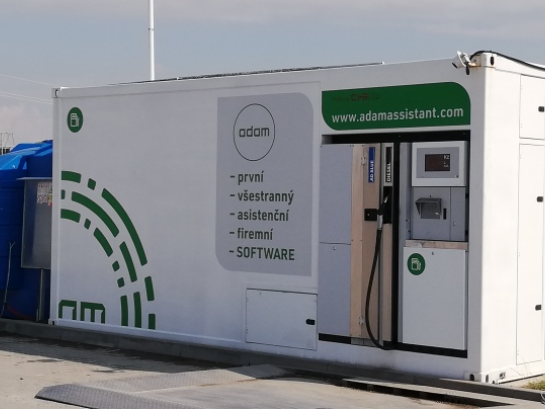 Petrol station