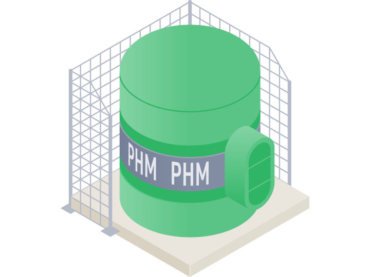 A demonstration of the functions of the PHM module will say more about the benefits of use